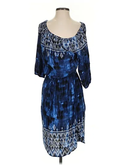 Pre-owned Cato Casual Dress In Blue