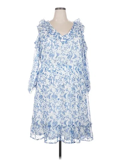 Pre-owned Cato Casual Dress In Blue