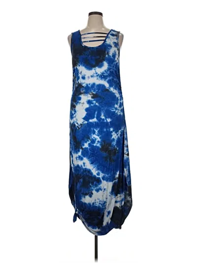 Pre-owned Cato Casual Dress In Blue