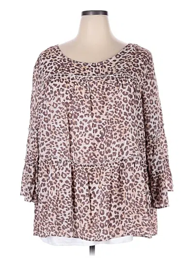 Pre-owned Cato Casual Dress In Brown