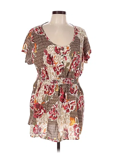 Pre-owned Cato Casual Dress In Brown