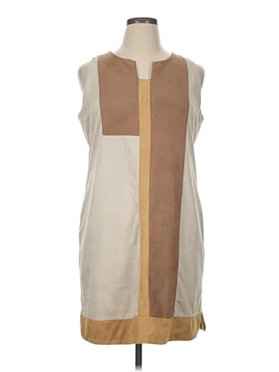 Pre-owned Cato Casual Dress In Brown
