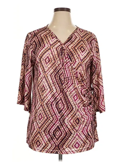 Pre-owned Cato Casual Dress In Brown
