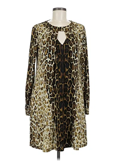 Pre-owned Cato Casual Dress In Brown