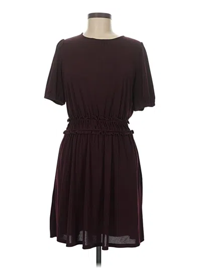 Pre-owned Cato Casual Dress In Burgundy