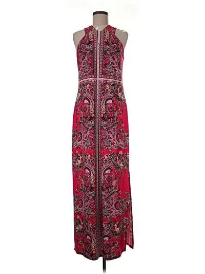 Pre-owned Cato Casual Dress In Burgundy