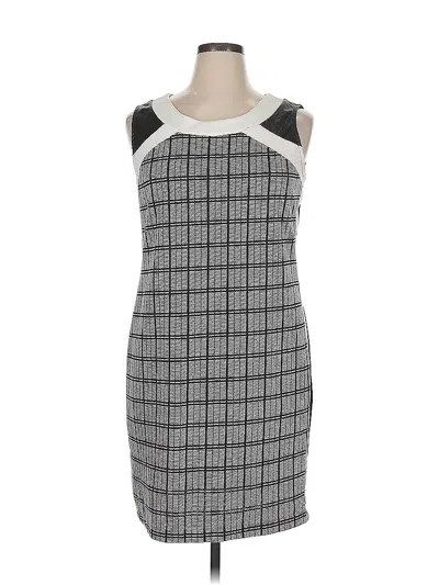Pre-owned Cato Casual Dress In Gray