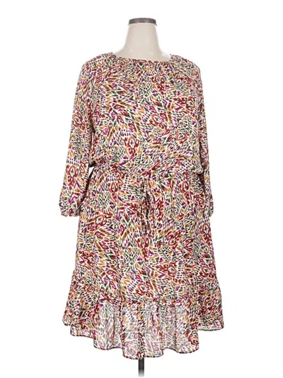 Pre-owned Cato Casual Dress In Ivory