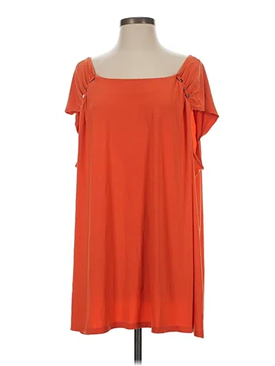 Pre-owned Cato Casual Dress In Orange