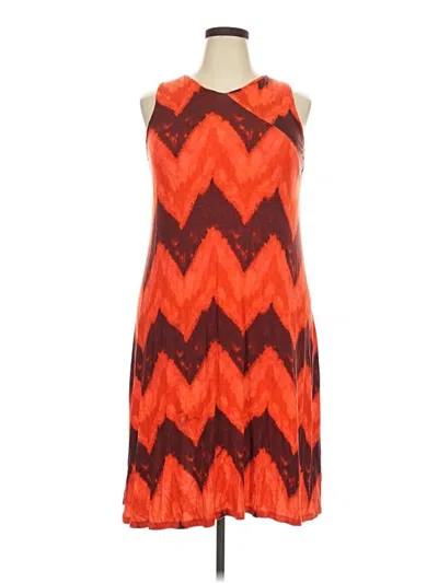 Pre-owned Cato Casual Dress In Orange