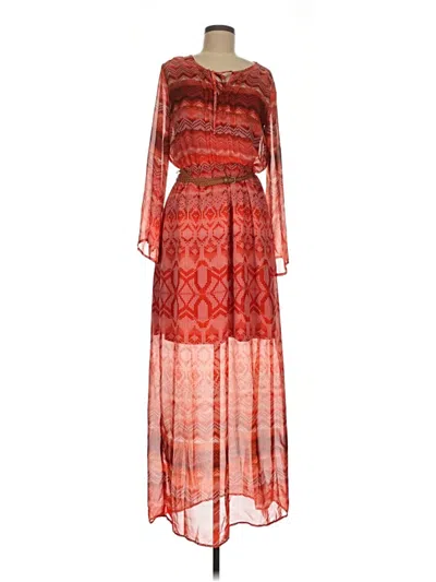 Pre-owned Cato Casual Dress In Orange