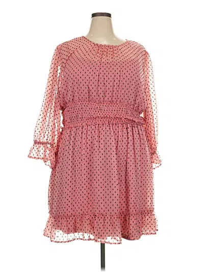 Pre-owned Cato Casual Dress In Pink