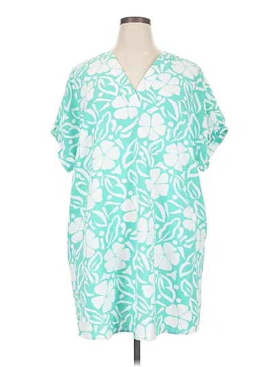 Pre-owned Cato Casual Dress In Teal