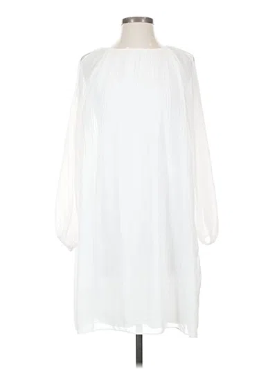 Pre-owned Cato Casual Dress In White