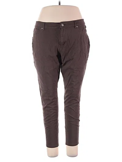 Pre-owned Cato Casual Pants In Brown