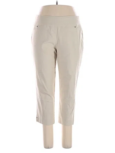 Pre-owned Cato Casual Pants In Ivory