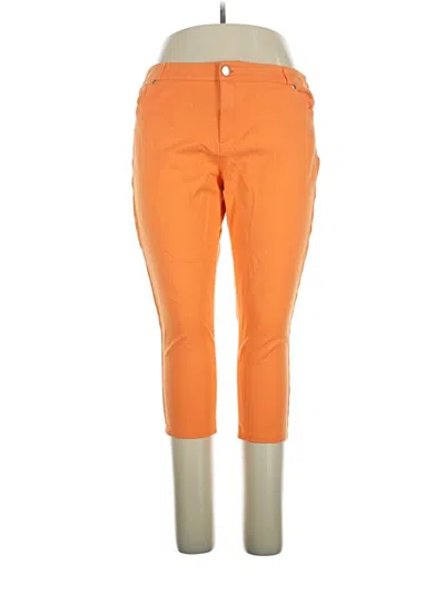 Pre-owned Cato Casual Pants In Orange