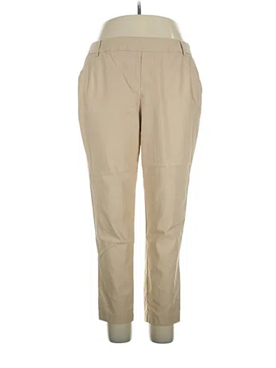Pre-owned Cato Casual Pants In Tan