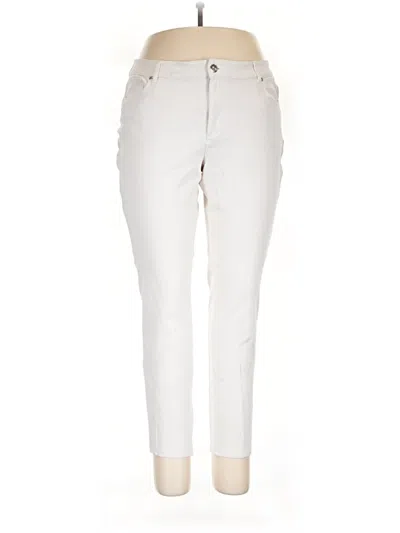 Pre-owned Cato Casual Pants In White