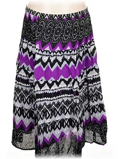 Pre-owned Cato Casual Skirt In Purple