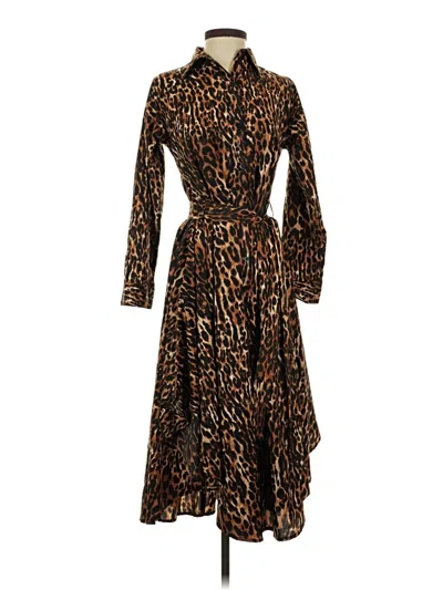 Pre-owned Cato Cocktail Dress In Brown