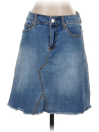 Pre-owned Cato Denim Skirt In Blue