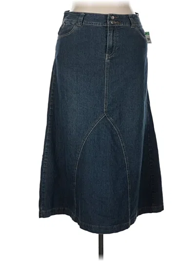 Pre-owned Cato Denim Skirt In Blue