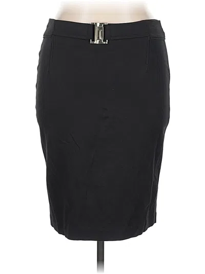 Pre-owned Cato Formal Skirt In Black
