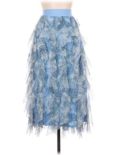 Pre-owned Cato Formal Skirt In Blue