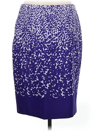 Pre-owned Cato Formal Skirt In Purple