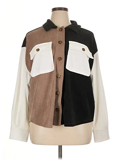 Pre-owned Cato Jacket In Brown