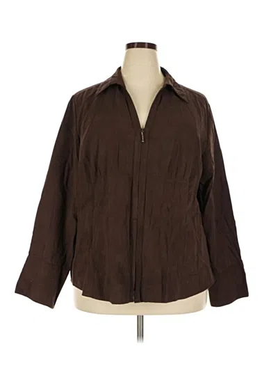 Pre-owned Cato Jacket In Brown