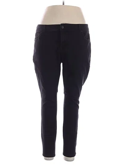 Pre-owned Cato Jeggings In Black