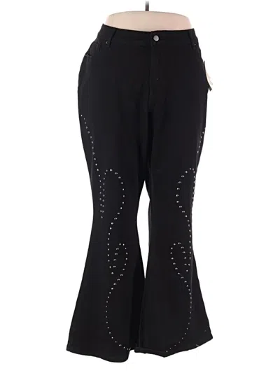 Pre-owned Cato Jeggings In Black