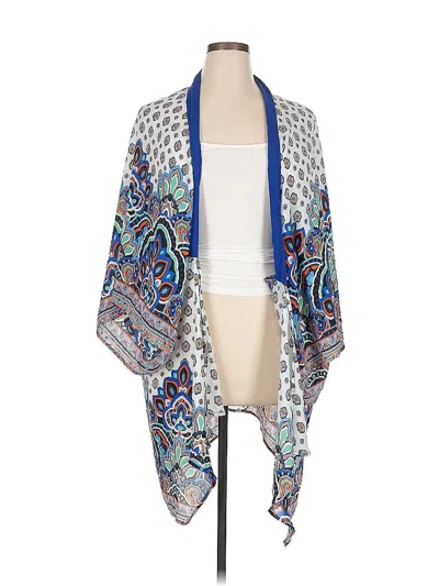 Pre-owned Cato Kimono In Blue