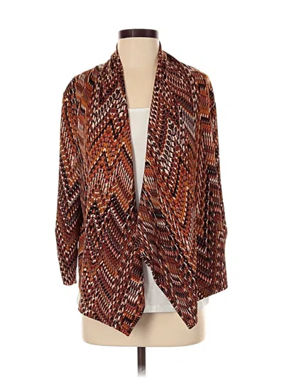 Pre-owned Cato Kimono In Brown