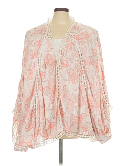 Pre-owned Cato Kimono In Pink