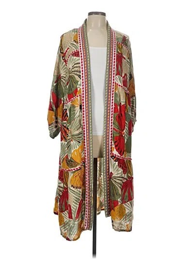 Pre-owned Cato Kimono In Red