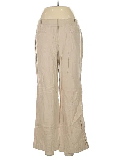 Pre-owned Cato Linen Pants In Brown