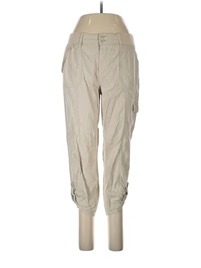 Pre-owned Cato Linen Pants In Tan