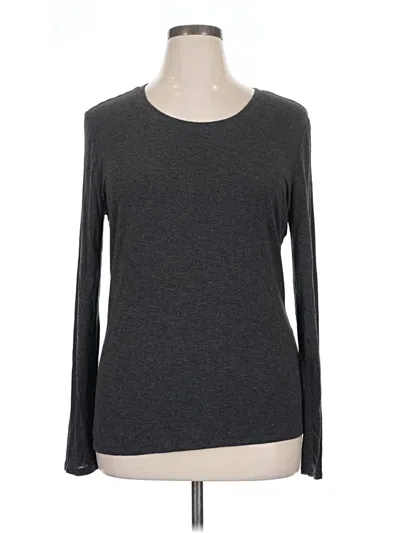 Pre-owned Cato Long Sleeve T-shirt In Gray