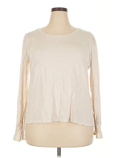 Pre-owned Cato Long Sleeve T-shirt In Ivory