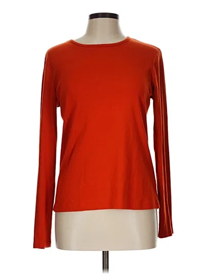 Pre-owned Cato Long Sleeve T-shirt In Orange