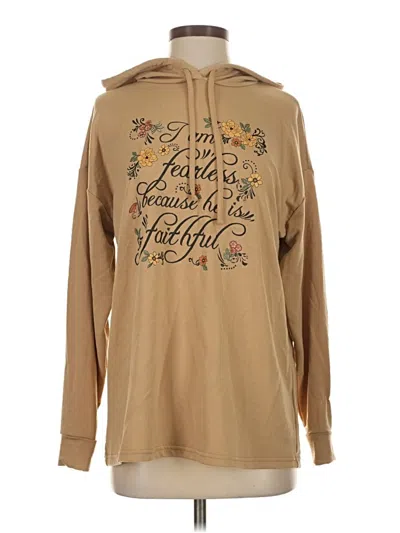 Pre-owned Cato Pullover Hoodie In Brown