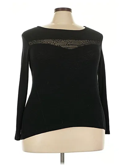 Pre-owned Cato Pullover Sweater In Black