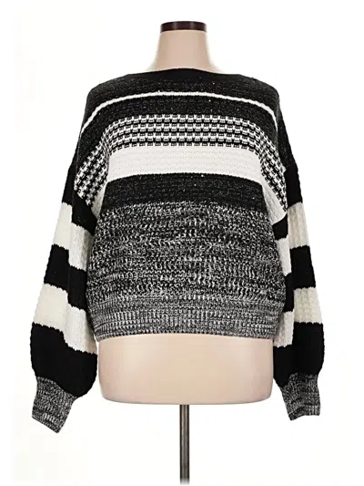 Cato Pullover Sweater In Black