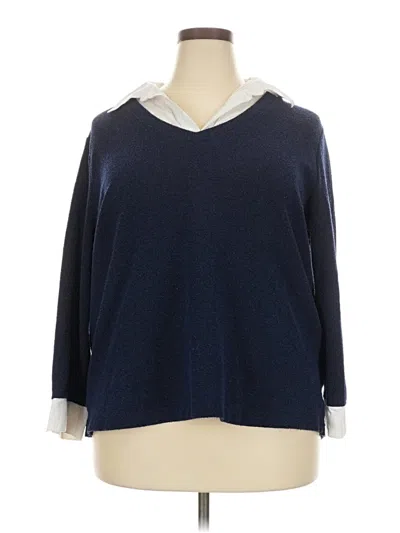 Pre-owned Cato Pullover Sweater In Blue