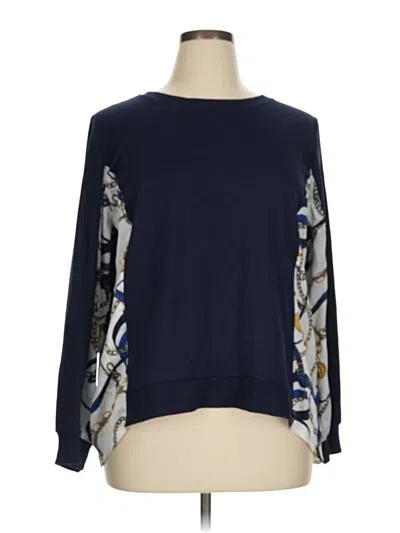 Pre-owned Cato Pullover Sweater In Blue