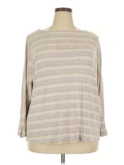 Pre-owned Cato Pullover Sweater In Brown