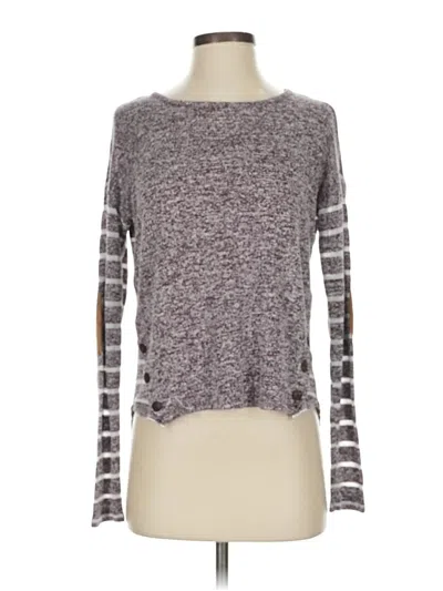 Pre-owned Cato Pullover Sweater In Burgundy